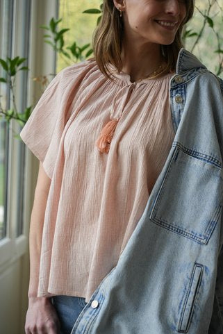 BLOUSE BETHANY 3 ROSE