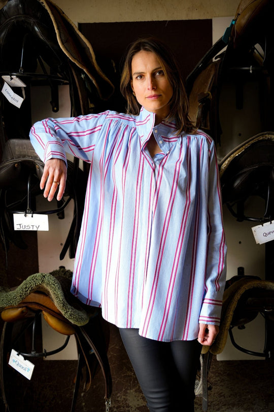 BLOUSE BRUNE 1