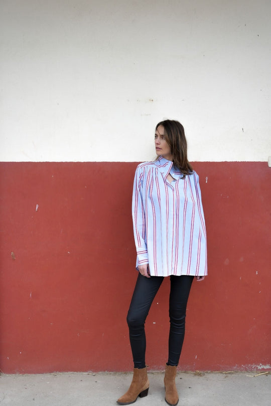 BLOUSE BRUNE 1