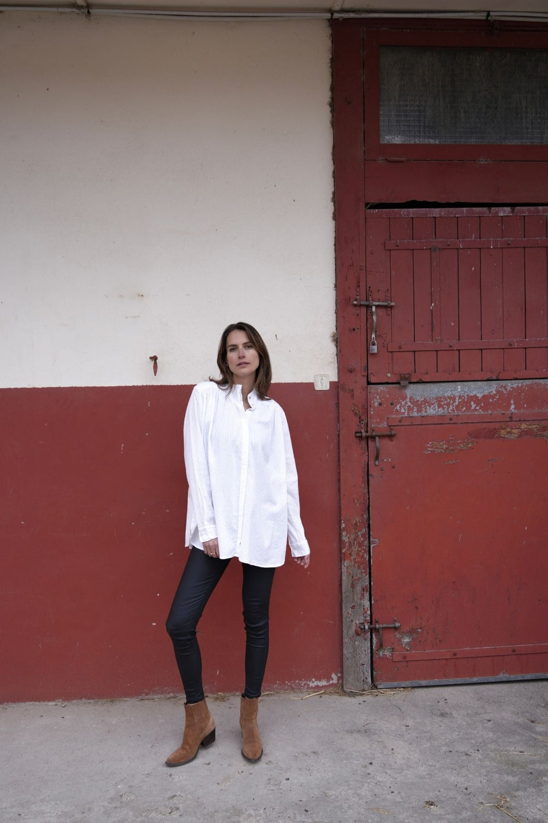 BLOUSE BRUNE 3