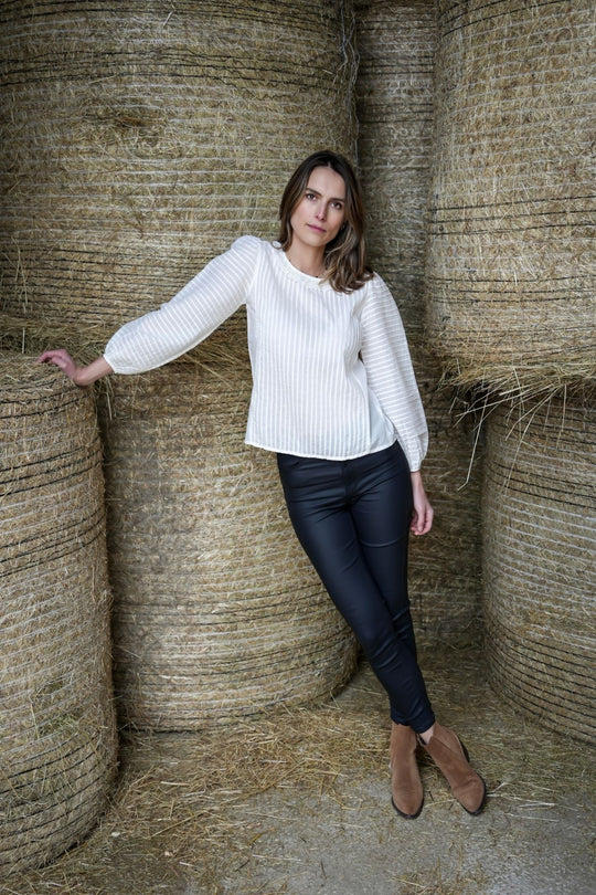 BLOUSE BLANCHE BIS