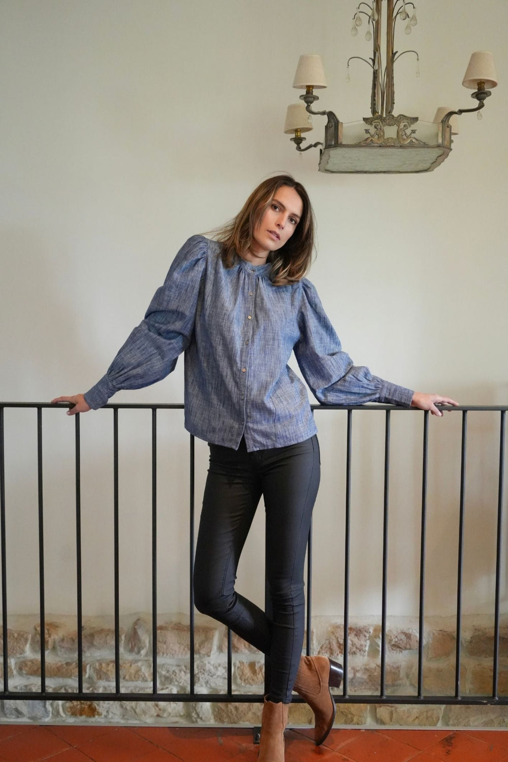 BLOUSE OLIVE 1