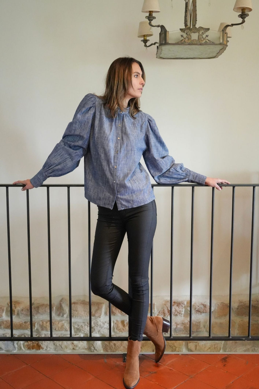 BLOUSE OLIVE 1
