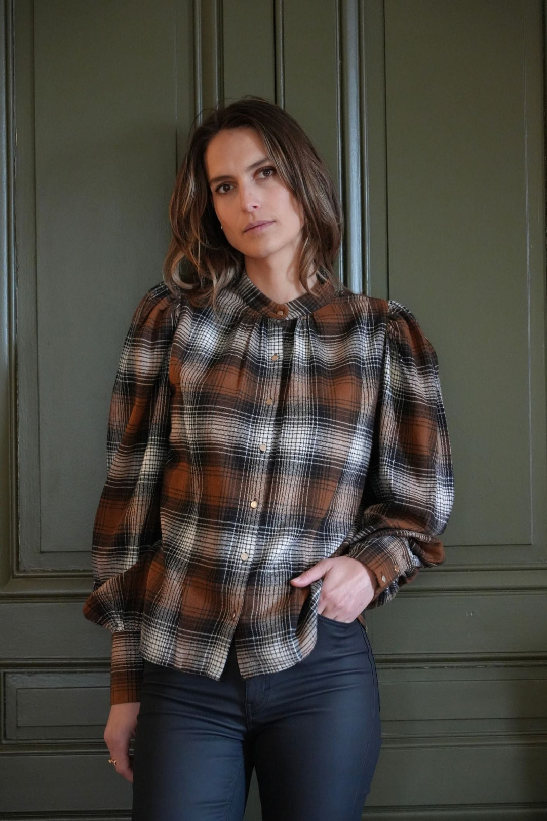 BLOUSE OLIVE 2