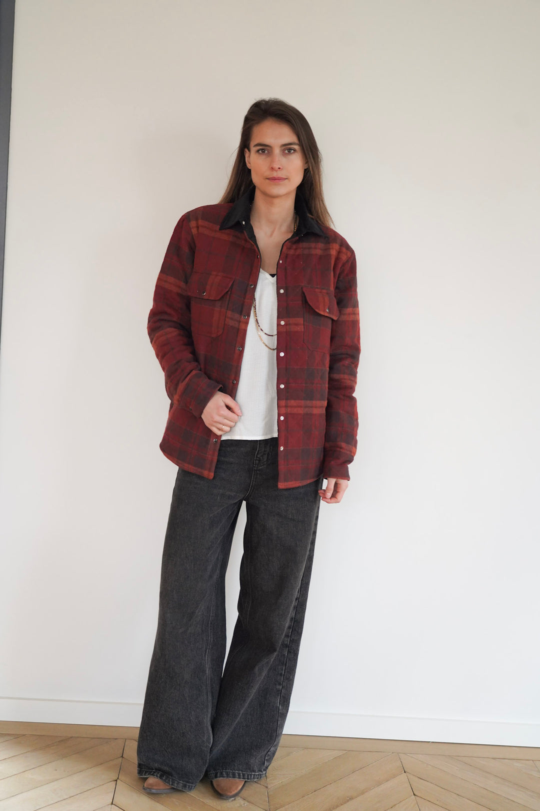 Manteau Georges Check 2
