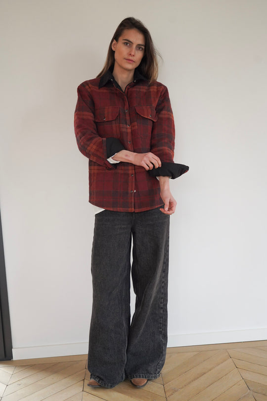 Manteau Georges Check 2