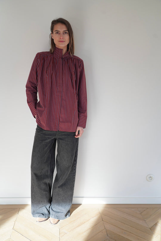 Blouse Brune 4