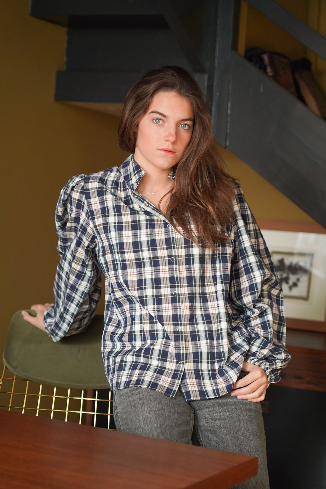 Blouse Olive New 1