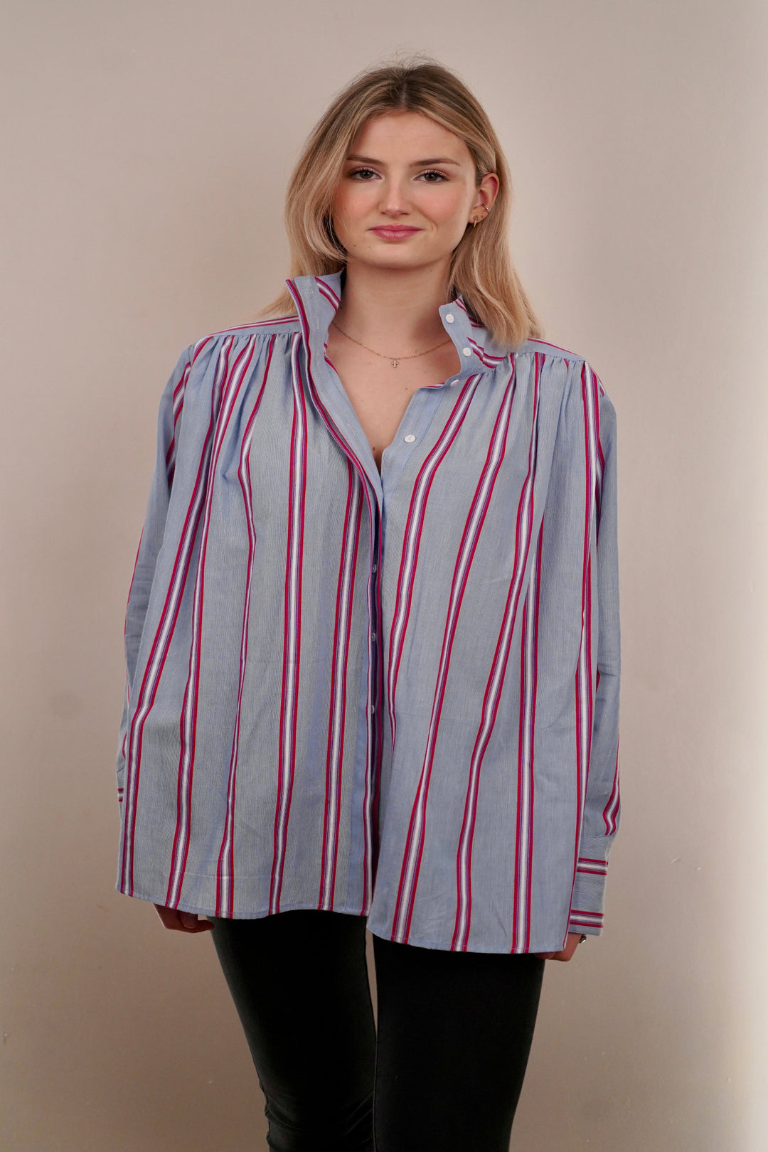 BLOUSE BRUNE 1