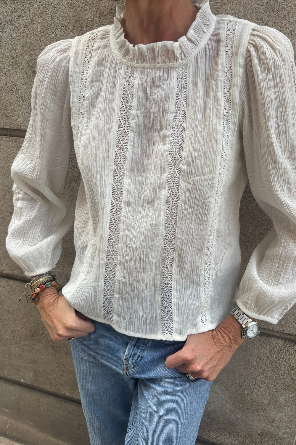 BLOUSE BLANCHE