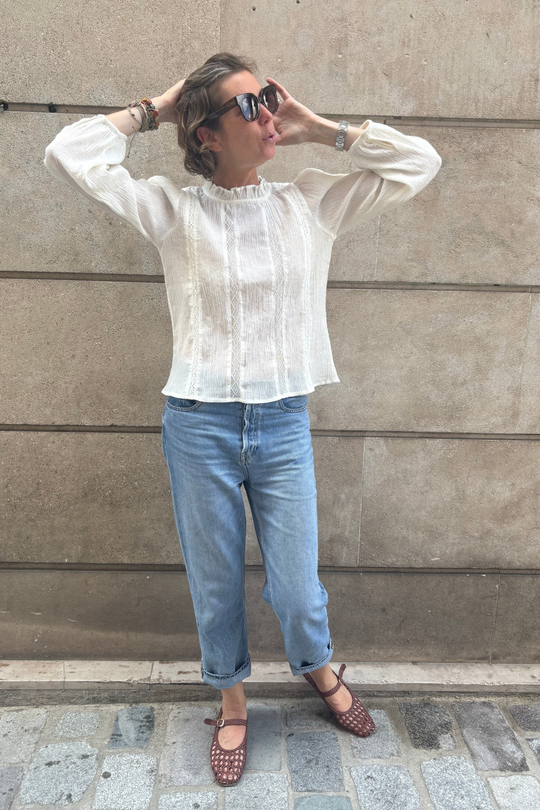 BLOUSE BLANCHE
