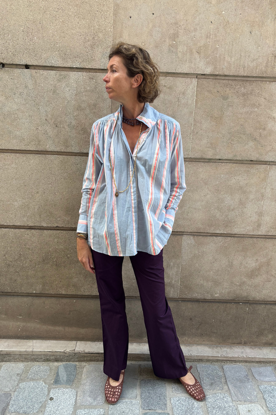 BLOUSE BRUNE 2