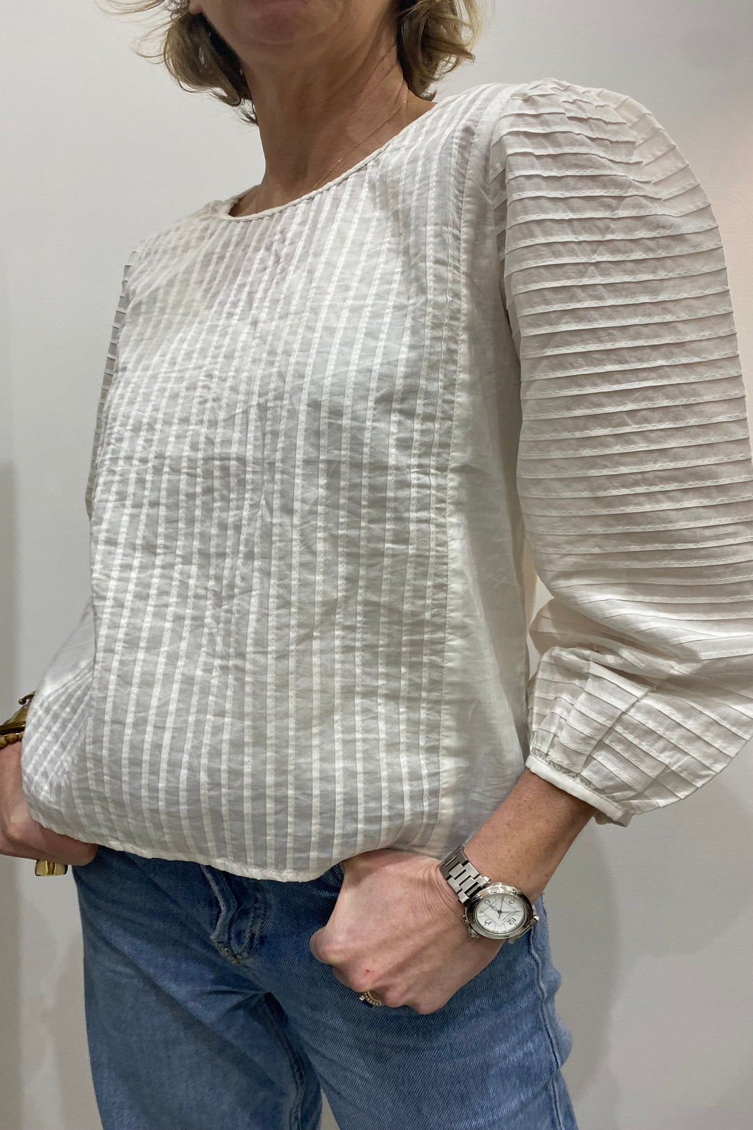 BLOUSE BLANCHE BIS