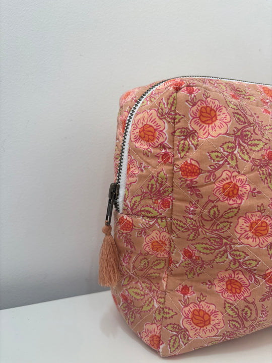 Trousse grand modèle fleurs