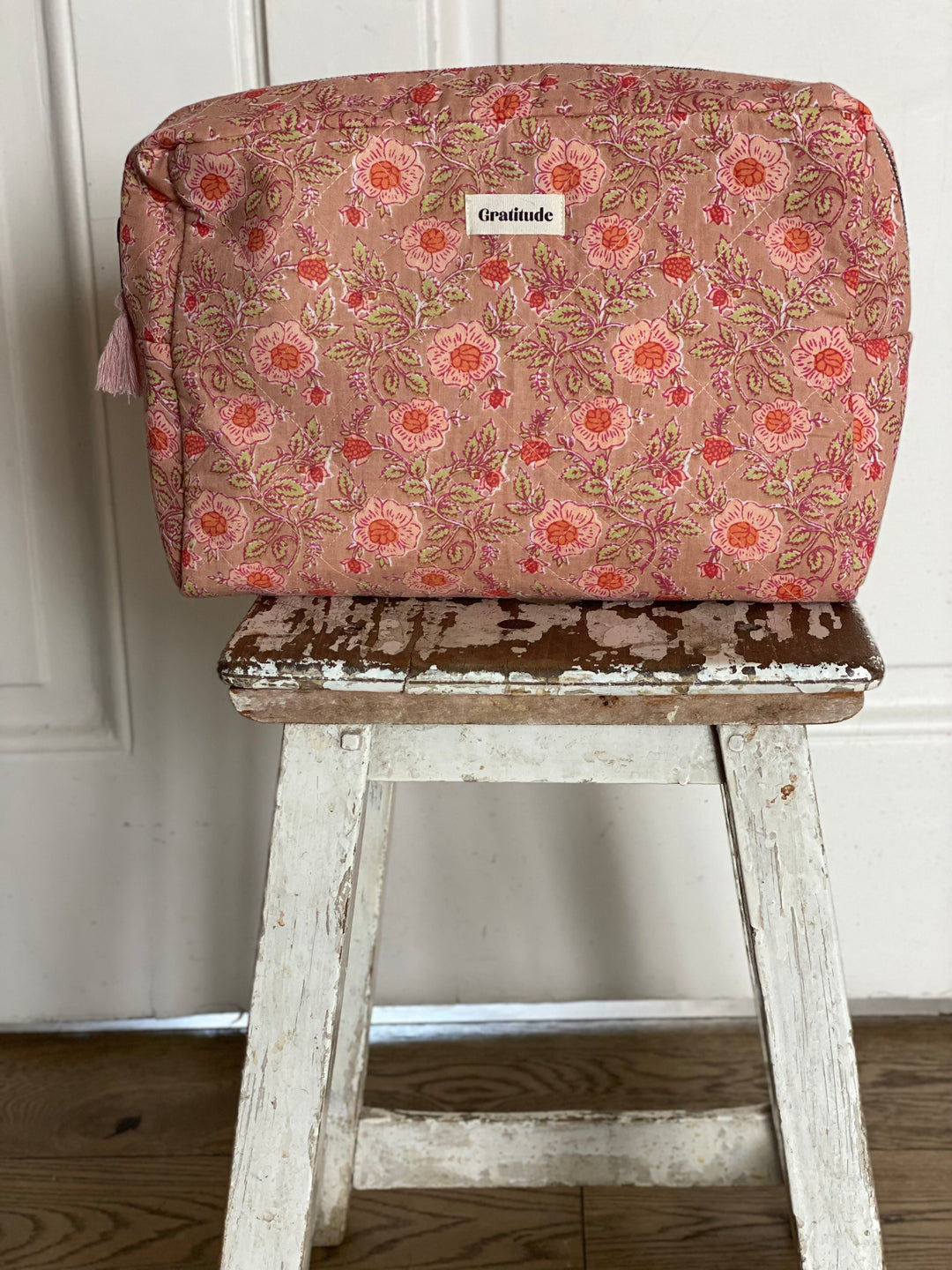 Trousse grand modèle fleurs