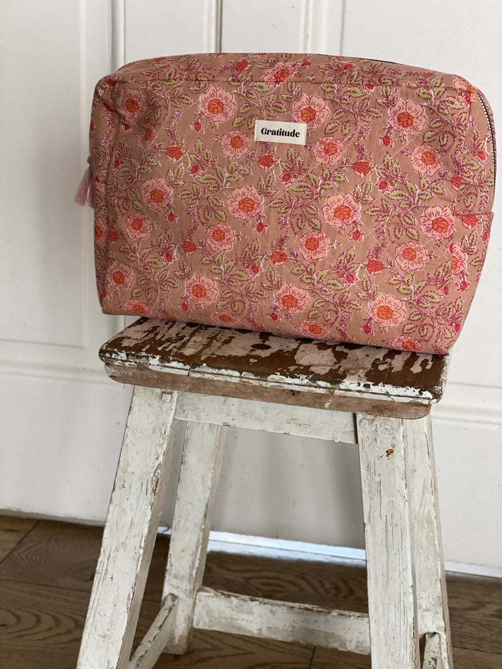 Trousse grand modèle fleurs