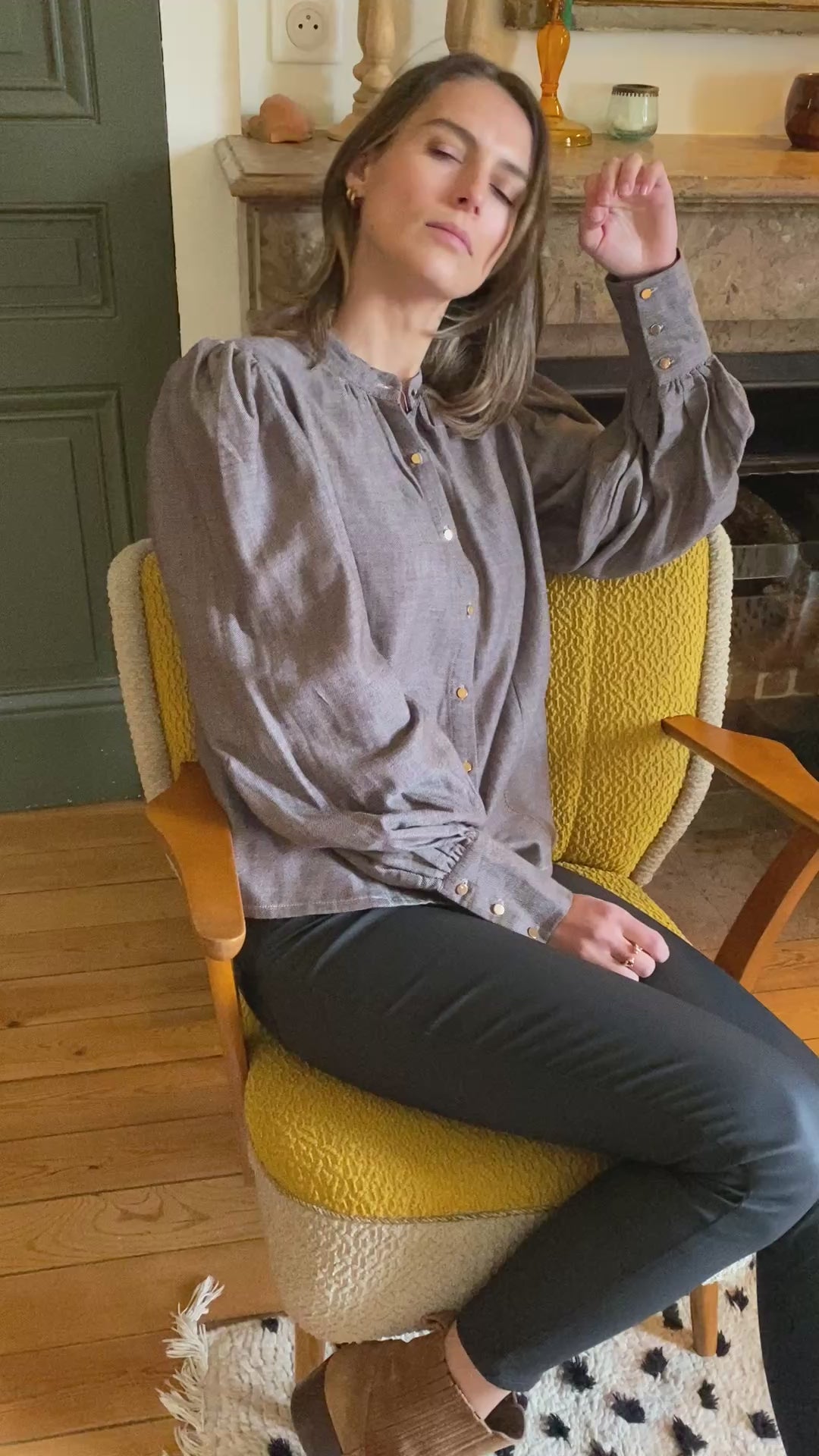 BLOUSE OLIVE 3